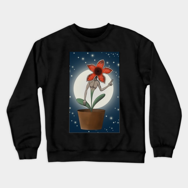 Potted demogorgon Crewneck Sweatshirt by Gixing